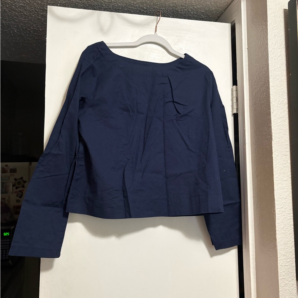 Women's Navy Blue Top & Pants